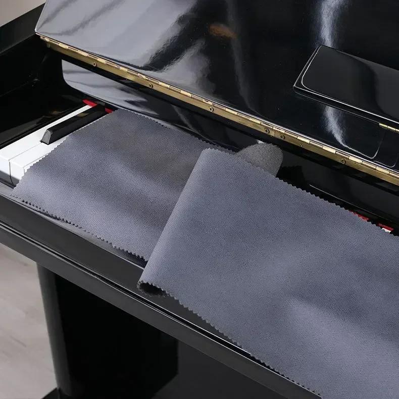 New Piano Keyboard Dust Cover Cloth Modern Minimalist Triangular Standing Electric Piano Towel Simple Cloth Cover For Piano Keys