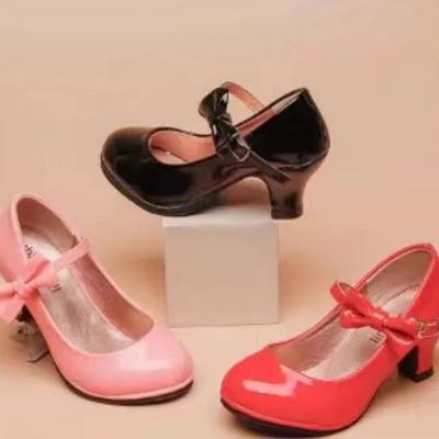 Neue Prinzessinnenschuhe für Mädchen, High Heels für kleine Mädchen