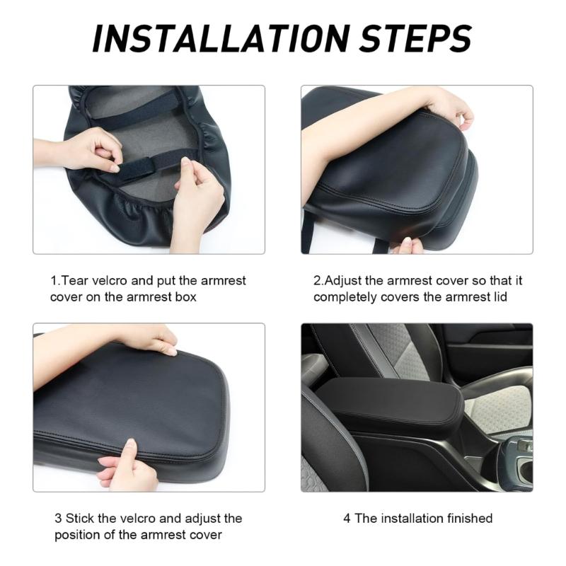Car Center Consoles Lid Armrest Seat Box Cover Protectors for 2015-2022 Center Consoles Storage Box