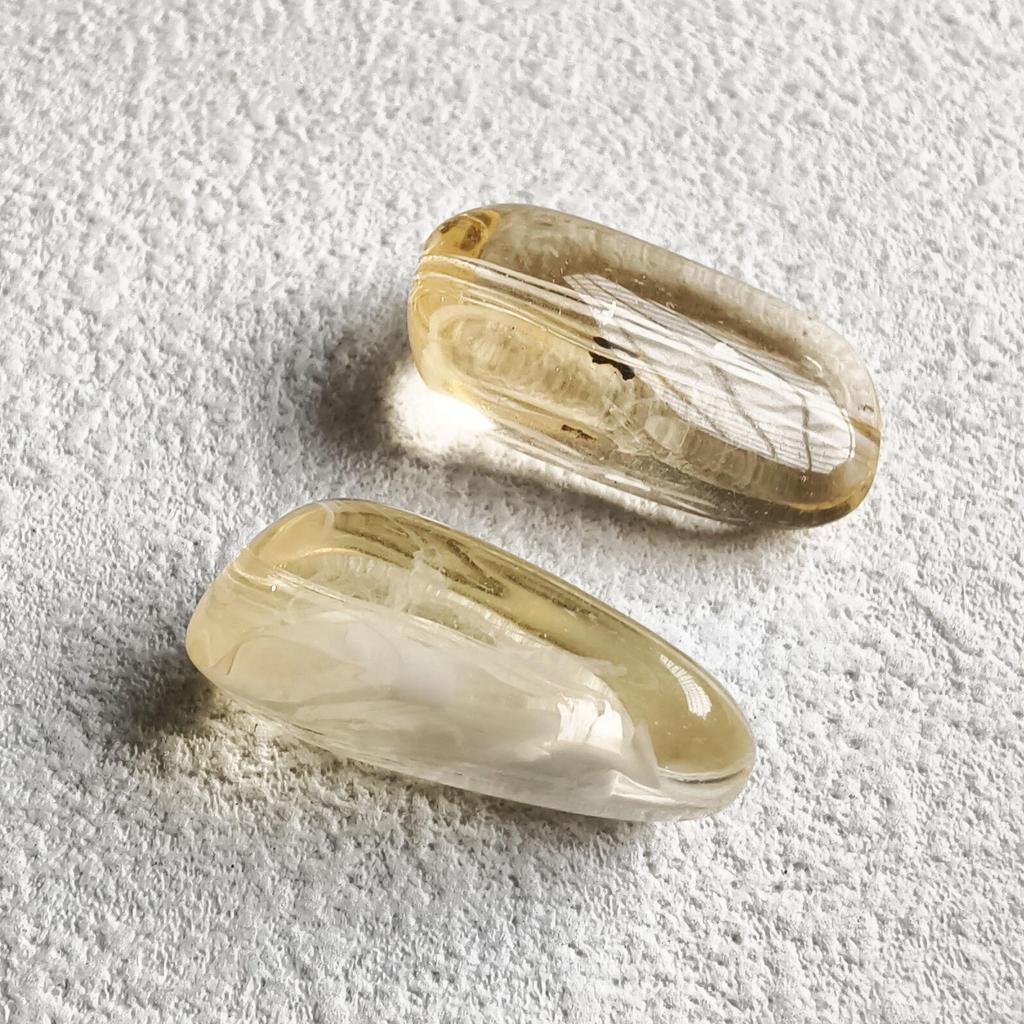 Irregular Long Acrylic Transparent Colored Stone Beads for DIY Jewelry Making