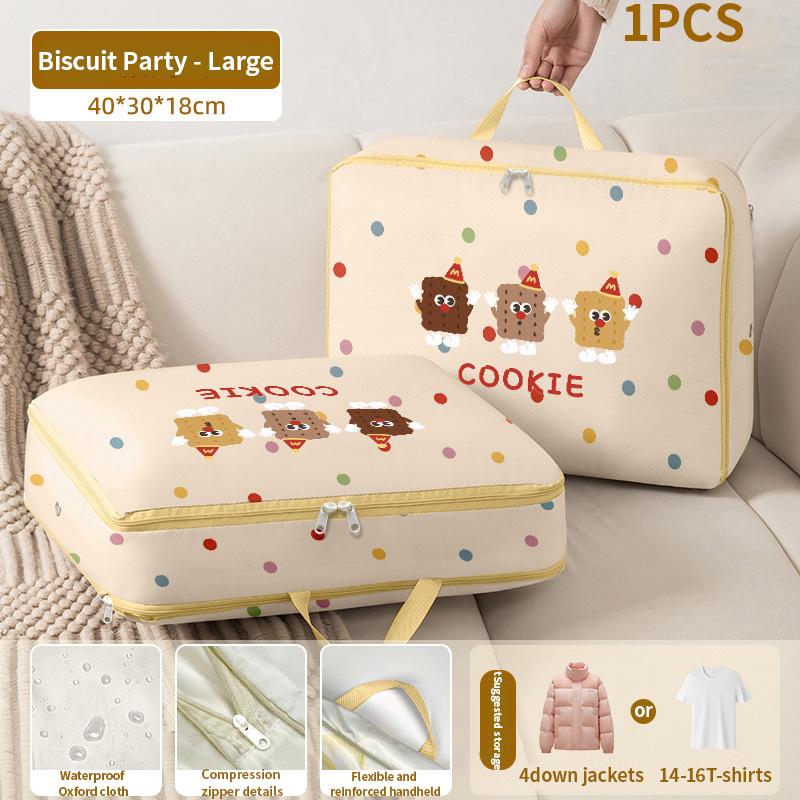 Clothing Storage Bag, Luggage Compartment, Clothing Compression Storage, Children's Down Jacket Storage Bag, Portable For Travel