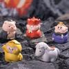 5Pcs/Set Cartoon Mini Resin Journey To The West Doll Miniatures Figurines Ornament Cute Fairy Garden Micro Landscape Diy Craft