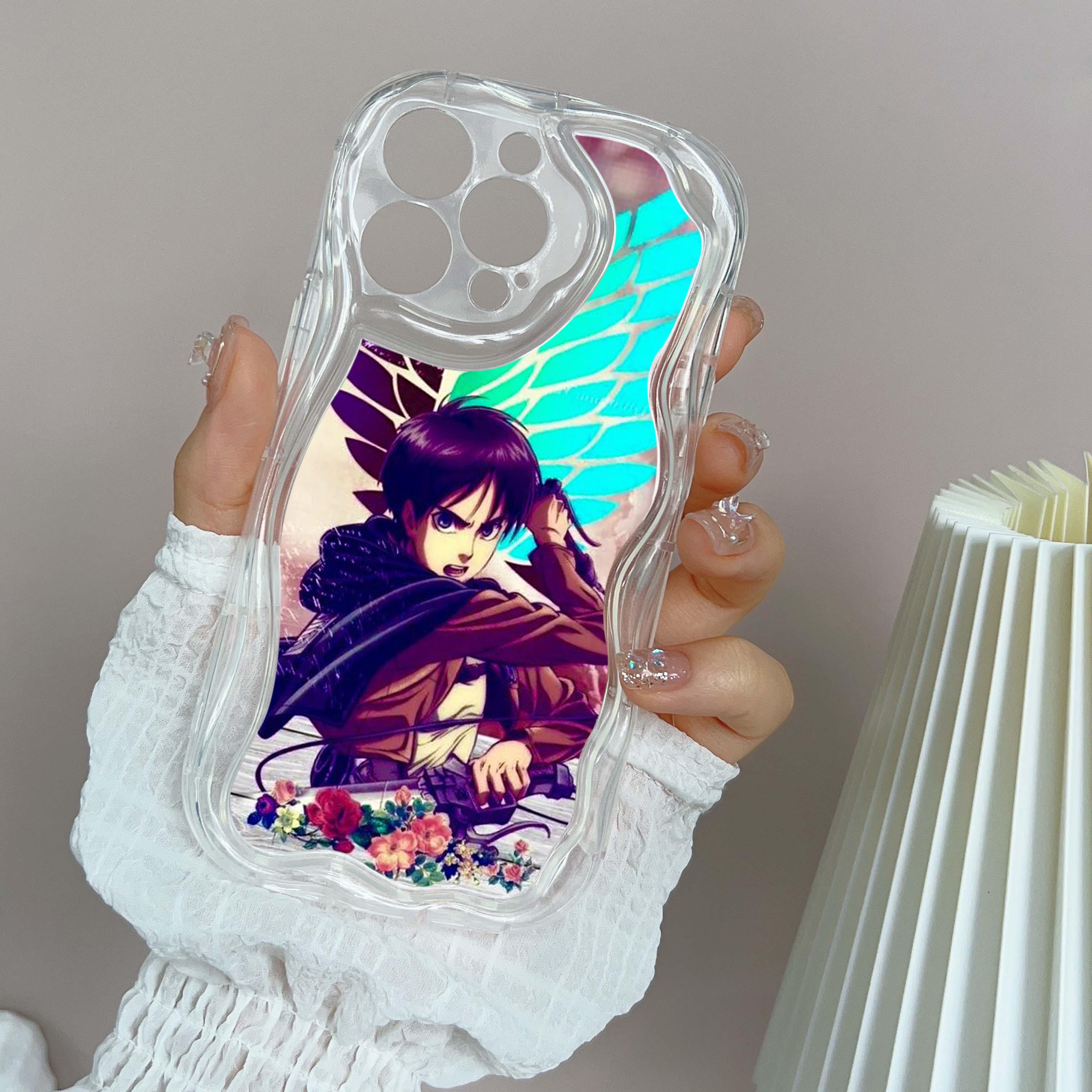 

Ae83 Японське аніме Attack On Titan art Захисні чохли для телефонів для Apple iPhone 16 15 14 13 Pro Max 11 12 mini XR 7 8 Plus XS Max Wave ТПУ задня кришка for iPhone 16 Pro Max