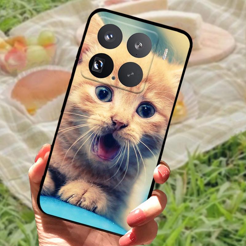 For Xiaomi 15 5G Case Mi 15 Silicone Soft Shockproof Phone Cases For Xiaomi 15 Color Painted Cover 24129PN74I Protective Shells