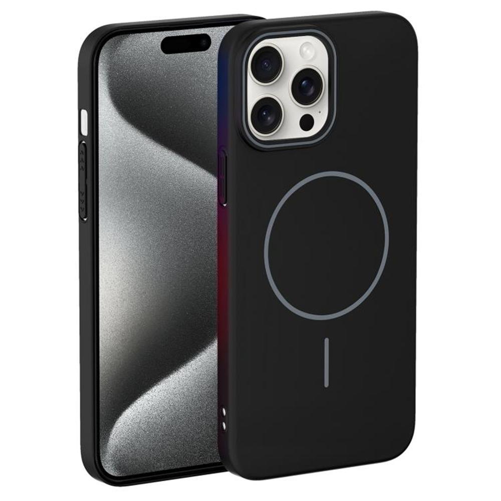 For iPhone 15 Pro Max Case Compatible with MagSafe Slim PC Phone Back Cover