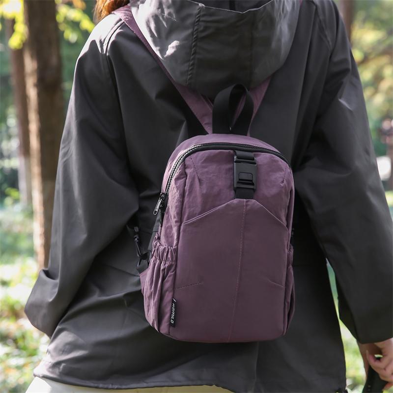 Multifunctional Chest Bag Lightweight Crossbody Bag Travel Outdoor Small Backpack