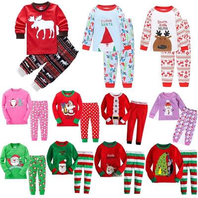 Baby Kids 2pcs Clothes Pajama Outfits Giraffe Print T-Shirts Top/&Long Pants