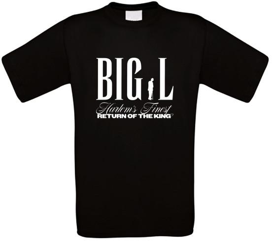 Big L Harlems Fine Rap Hip Hop TShirt Unisex T-Shirt XXXXL