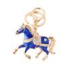 Alloy Horse Shaped Keychain for Vehicles and Bags Multifunctional Design Small Size Ornament Convenience Gift