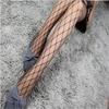 Hot Hollow Out Sexy Pantyhose Women Tights Black Fishnet Stockings Club Party Hosiery Female Mesh Stocking Pants LS