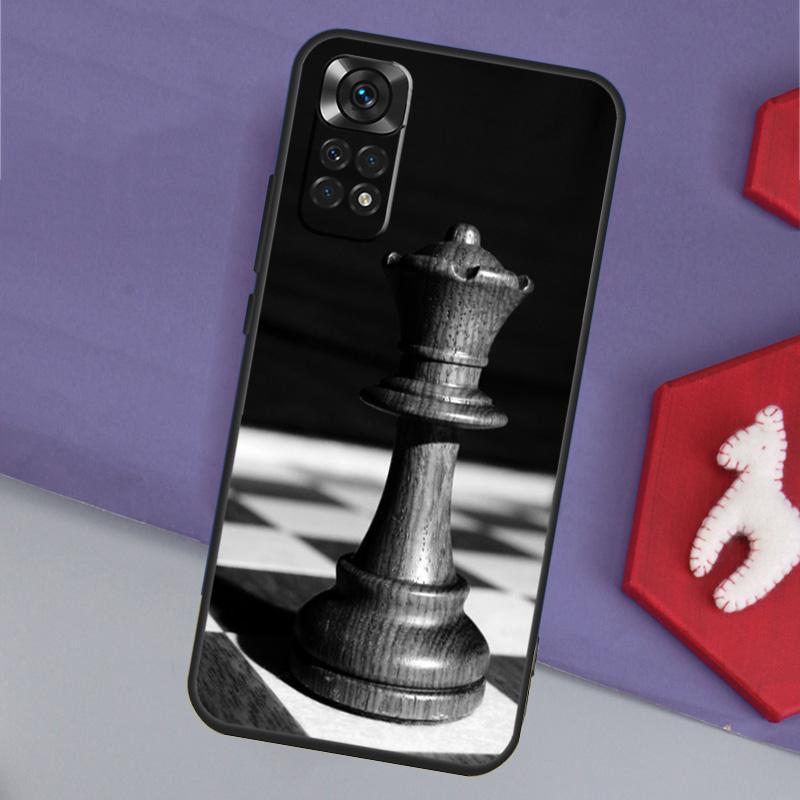 Chess Pieces Funda For Xiaomi Redmi Note 13 14 Pro 12 11 9 10 9S 10S 11S 12S Redmi 14C 10C 12C 13C Case