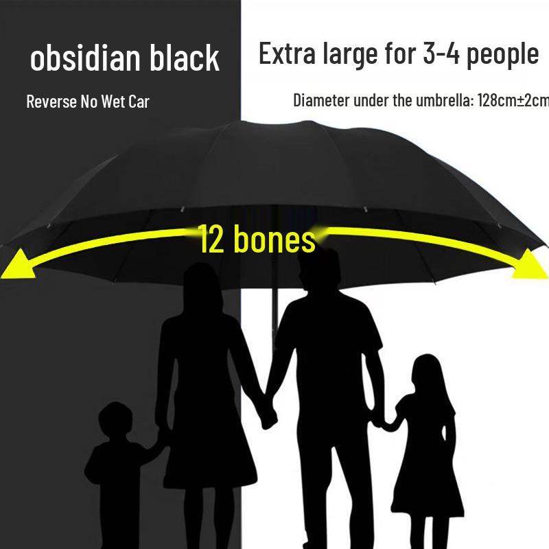 Extra Large Portable UV Protection Automatic Umbrella for All-Weather Use