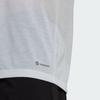 AEROREADY One Point Logo Size White TX213 [Adidas] Shirt, L, (HN5918)