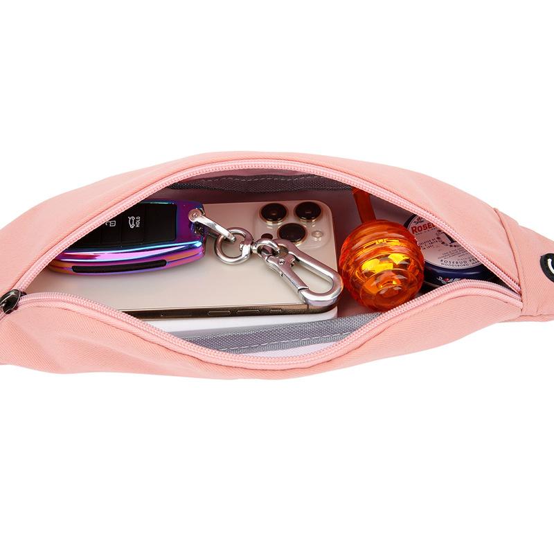 Unisex Waist Bag Chest Bag Crossbody Bag Hip Waist Pack Belt Purse Canvas