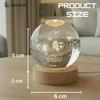 Universe Crystal Ball Night Light,3D Glass Ball Night LED Lamp