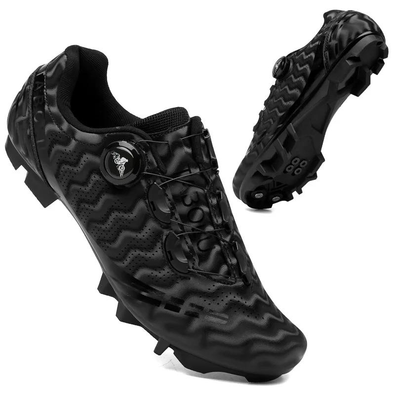 Road bicycle shoes Mtb Men Racing Bike Shoes Self-Locking Speed Bicycle Sneakers Mountain Road Cycling Footwear Women Spd Cleats