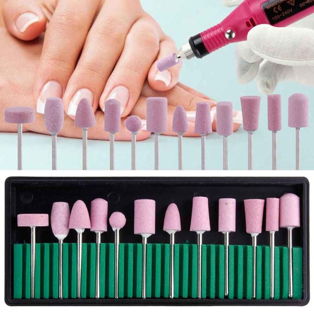 

Professional Pedicure Manicure Polish Drill Bits Nail Files Nail Drill Machine Set Remover Tools
