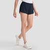 Descente Womens Running Series Letter Logo Professional Running Sports Leisure Shorts Women shorts Black D4232RHR05