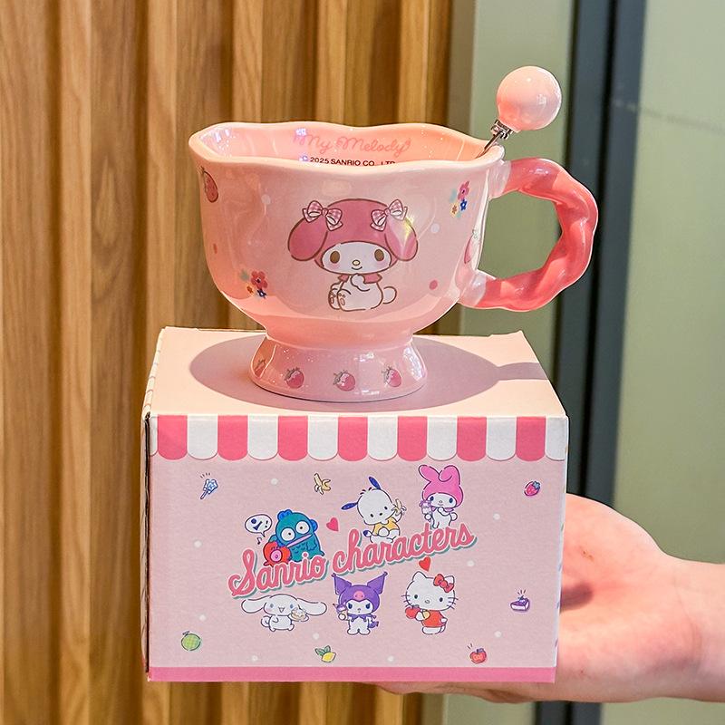 Give Girlfriends Birthday Gifts, Cute Ceramic Mugs, Girls and Children's Souvenirs, Gift Boxes.