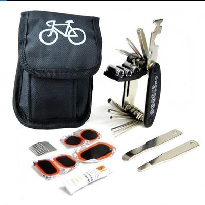 1 Stück Fahrradausrüstung Tragbares Fahrradreparatur Reifenreparaturwerkzeug, Mountainbike Kombi-Reparaturset