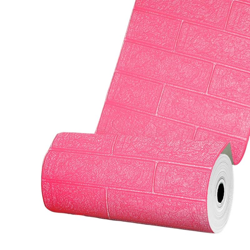 3D Tapetendekoration Selbstklebende Antike Schaumstoff-Ziegel Tapete Wohnzimmer Schlafzimmer Wasserdichter 3D Wandaufkleber
