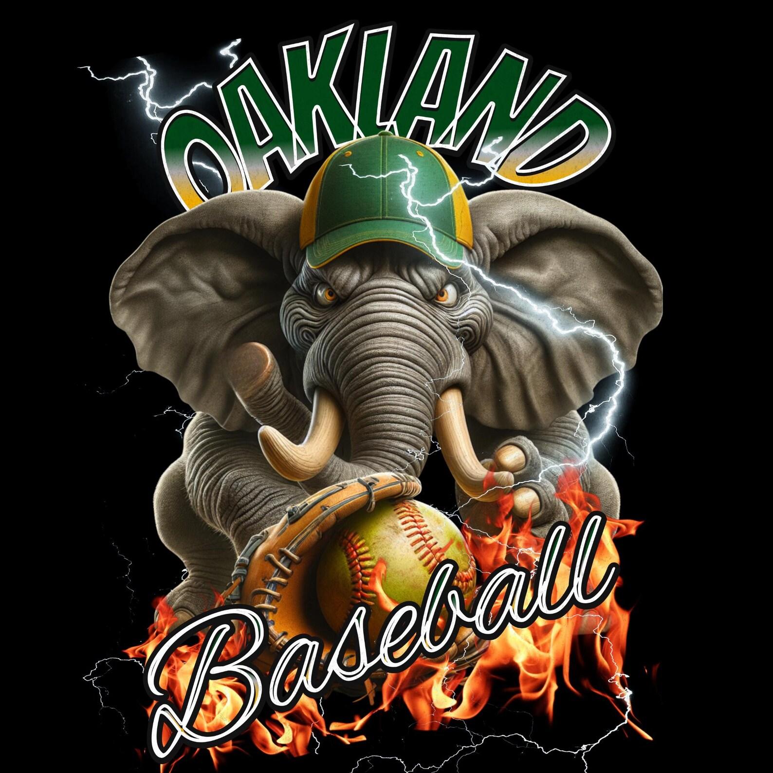 Oakland Baseball Mascot PNG: Game Day Clipart (3500x4500px) 4XL