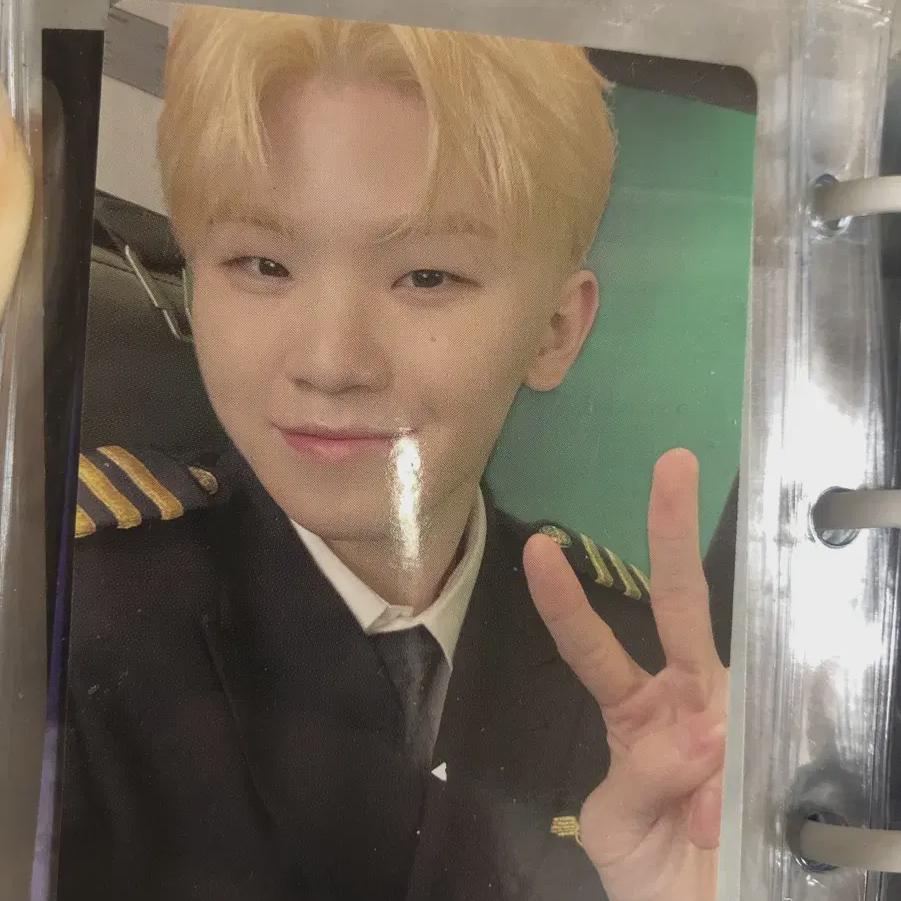 

Seventeen Airline Teen Fanclub Woozi Photocard