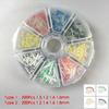 200Pcs Dental Fiber Post Glass Quartz Teeth Restorative 1.0 1.2 1.4 1.6 1.8mm