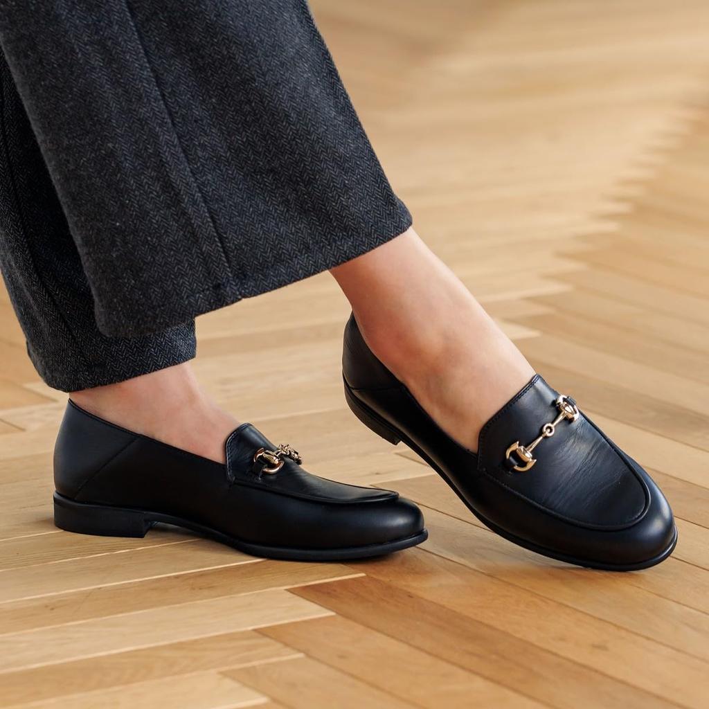 Bit Black 245 HIMIKO/Himiko/Babouche Loafers/631104