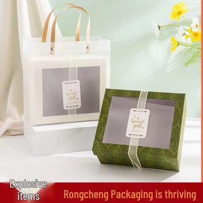 Bridesmaid Favor Gift Box with Transparent Window for Lipstick, Perfume, or Birthday Gifts