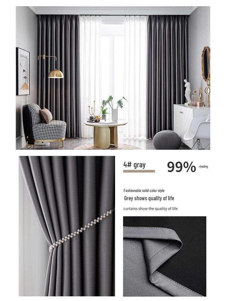 Full Blackout Beni Prague Curtains for Home, Hotel, Living Room, Bedroom - Retail & Home Improvement