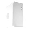 Boîtier Mini-tour - NOVAX - Blanc - Ventilateur Intégré - USB 3.0 - MicroATX/Mini-ITX