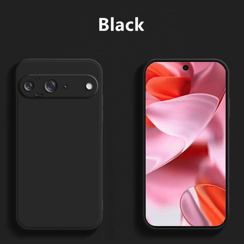 Für Google Pixel 9 Hülle Für Google Pixel 9 Hülle Funda Flüssig Weiches Silikon Für Bumper Handy Rückseite Für Google Pixel 9 5G