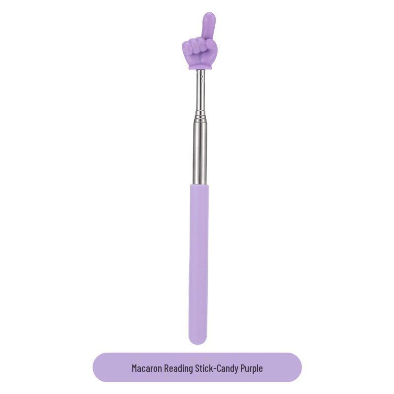 Retractable Foam Hand Gesture Pointer for Rock Paper Scissors Teaching