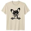 Happy Chihuahua Dog Breed Animal Unisexs TShirt Unisexs Tee Graphic Unisex Top
