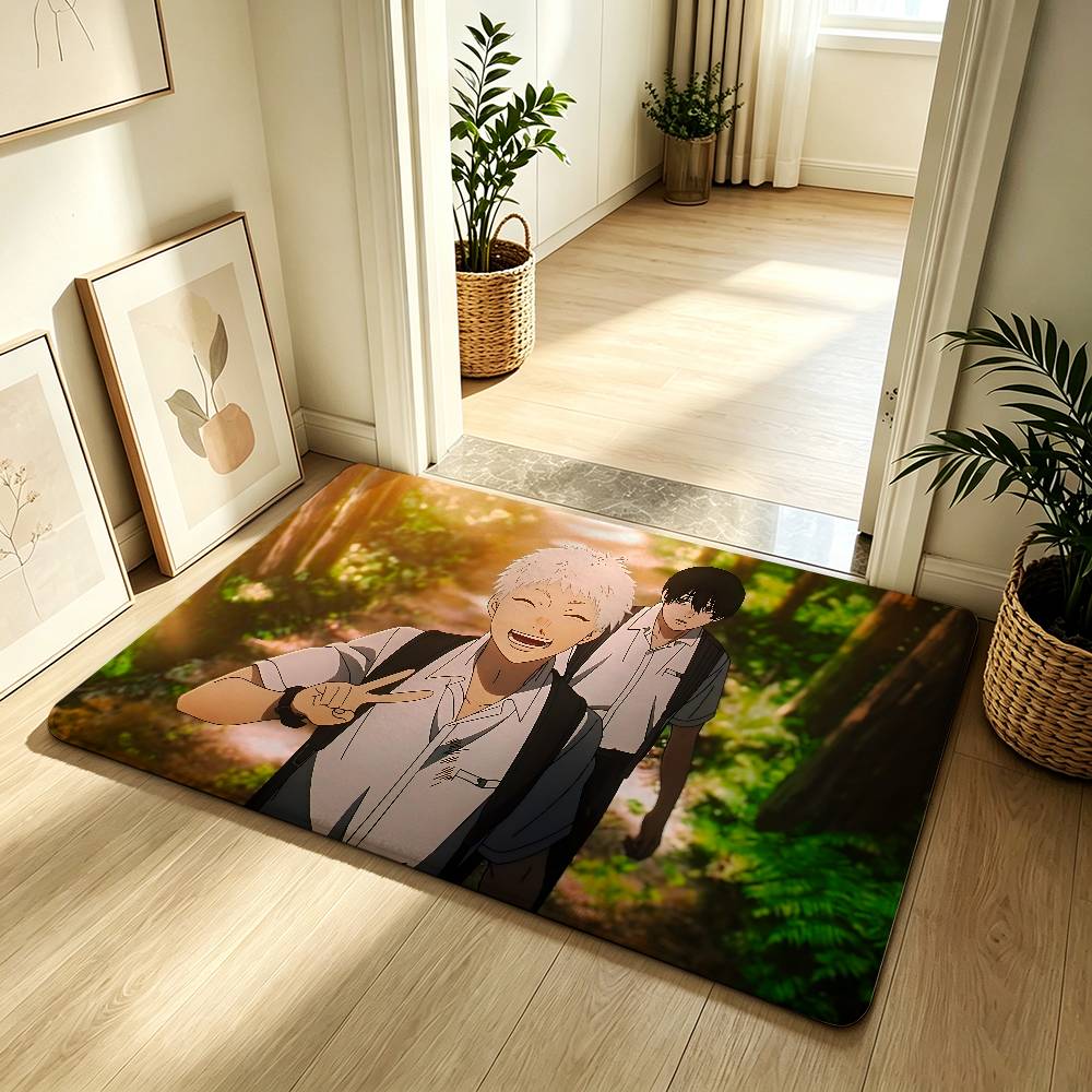 Anime T-the Summer Hikaru Died Carpet Bathroom Anti-slip Mat Door Mat Home Decoration Mat Entrance Door Mat Scratch-resistant