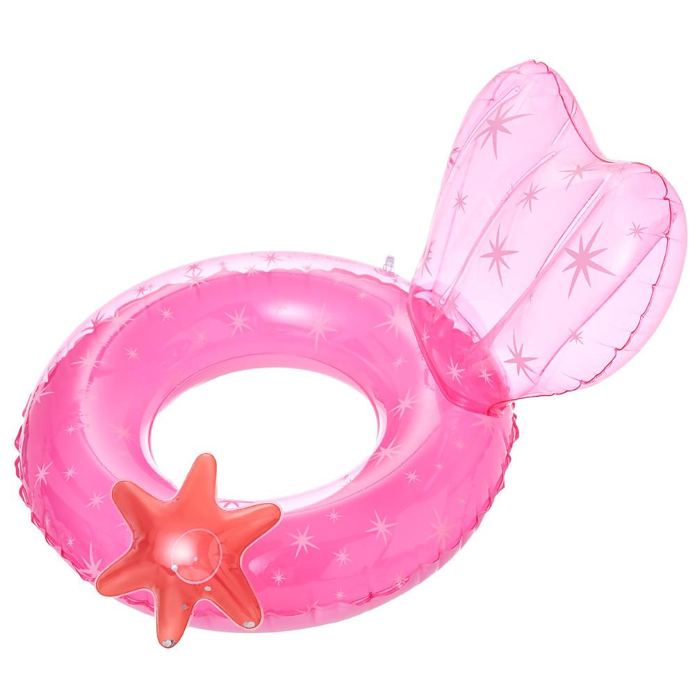 Bow Rabbit Ears Wings Mermaid Unicorn Design Thickened Swimming Ring Kid For