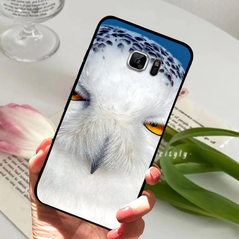 For Samsung Galaxy Note7 Case Note 7 N930 Silicone TPU Phone Cover For Samsung Note 8 Note 9 N950 N960 Cute Cartoon Bumper Shell