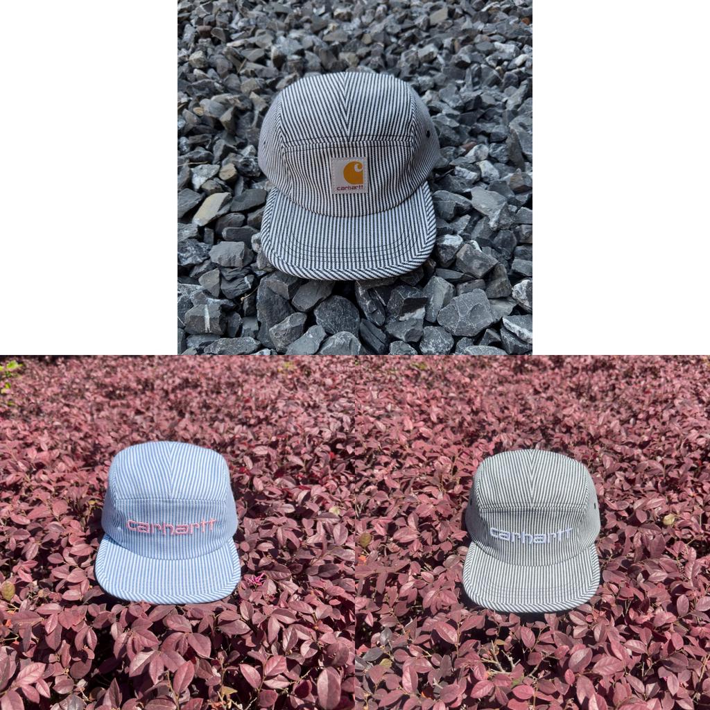 Carhartt Vintage Cotton Baseball Cap With Embroidered Logo For Streetwear Style