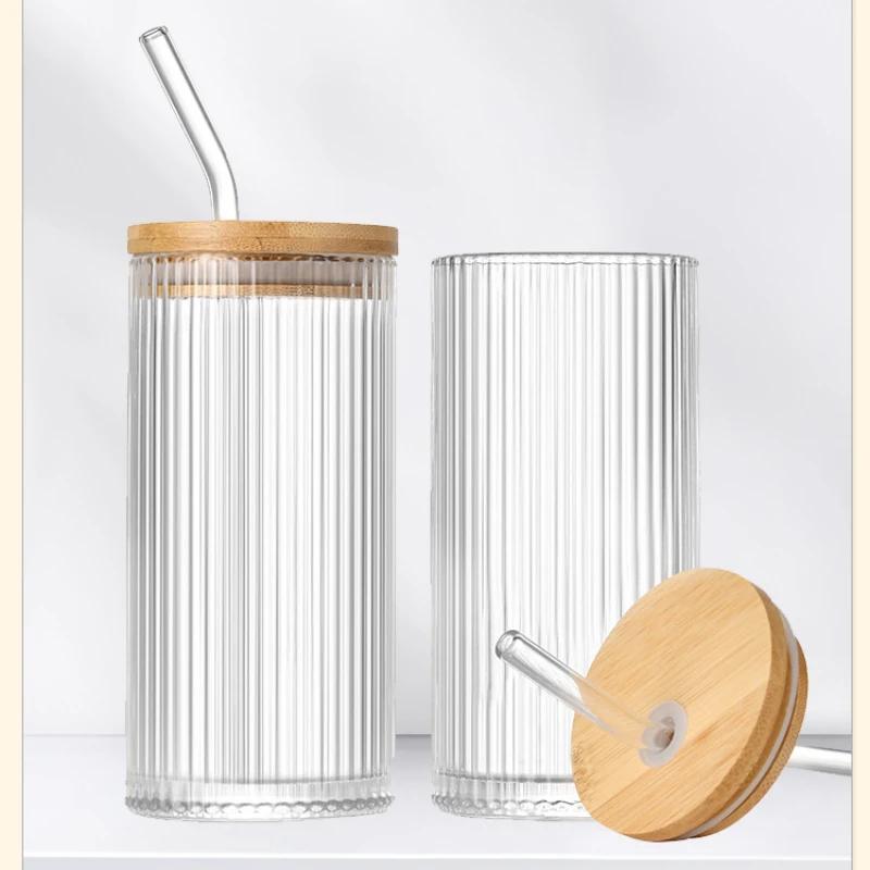 Juice Cola Drink Cup Reusable Cup With Lid and Straw 12oz Party Cups With Lids and Straws Cocktail Whiskey Glass Drinking Beer