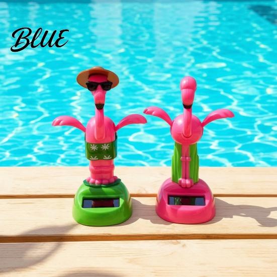 Accessoire de voiture personnalisé Décoration Grue Solaire à Secouer Animal Mignon Jouet à Suspendre sur le Tableau de Bord