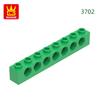 Non-Toxic 36Pcs/Lot 3702 1X8 Holes Thick Bulk Building Blocks Moc Accessories Compatible With Brick Toys Children Gift Box