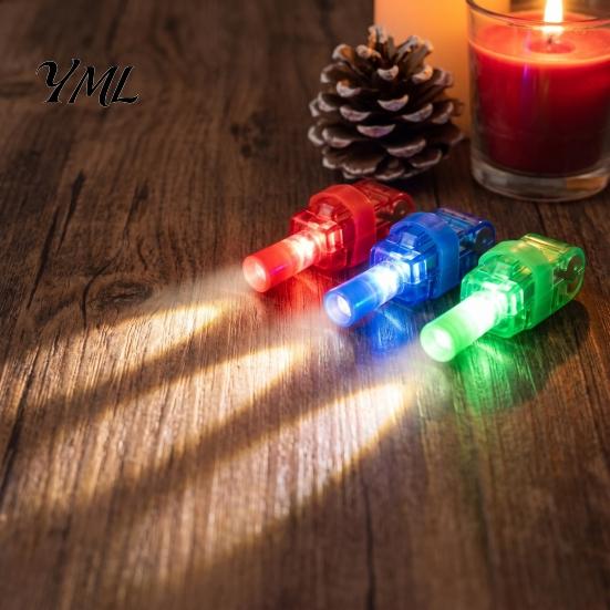 Educational Sensory Play Tool 36 Pcs Halloween Finger Projector Lights, Mini Pattern Projectors, LED Projection Light Christmas Party Favors