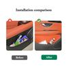 Für Jetour Shanhai L7 2026 2026 Auto Türschlitz Aufbewahrungsbox Leder Schutzpolster Abdeckung Türrille Wasserdicht Behälter Zubehör