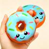Donut Kawaii Squishy Aperta Brinquedo Fidget 3,94 polegadas Macio Alívio do Estresse Brinquedo Sensorial Fofo Divertido Relaxante Anti-Estresse Brinquedo de Brincar Fidget