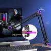 Gaming USB Podcast Angle Adjustable Computer Mic with Flexible Hanging Arm for PC