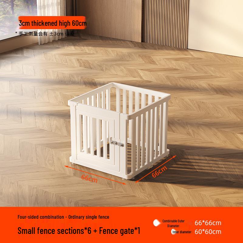 60CM High Transparent Indoor Dog Fence - Flexible Barrier for Small Pets