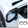 Für Haval Dargo ABS Karbonschwarz Rückspiegelabdeckung Rückspiegel Regenbraue Rahmenverkleidung Autozubehör