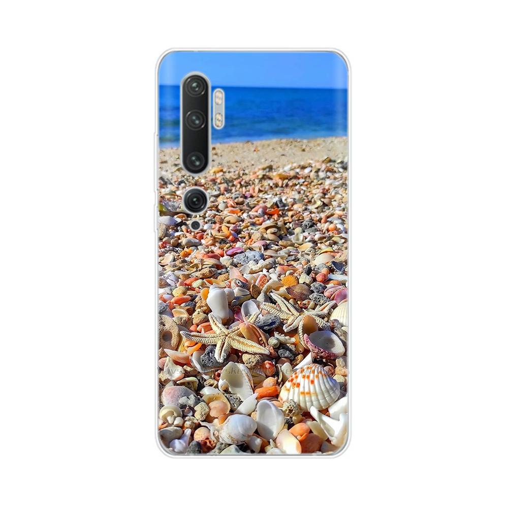 For Xiaomi Mi Note 10 Case Cute Painted Soft Silicone Back Cover For Xiaomi Mi Note10 Pro Lite 10lite Clear Phone Cases Fundas