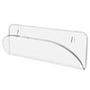 Skateboard Wall Mount Longboard Invisible Clear Hanger Display Rack Shelf for Fits Skateboard Longboard Skis Snowboard